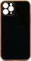 iWill Luxury Electroplating Phone Case az iPhone 12 Pro Max készülékhez Black - Telefon tok