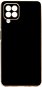 iWill Luxury Electroplating Phone Case a Galaxy A22 készülékhez Black - Telefon tok