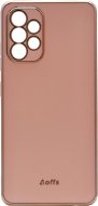 iWill Luxury Electroplating Phone Case pre Galaxy A32 Pink - Kryt na mobil