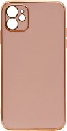 iWill Luxury Electroplating Phone Case az iPhone 11 készülékhez Pink - Telefon tok