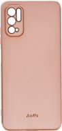 iWill Luxury Electroplating Phone Case a Xiaomi Redmi Note 10 5G készülékhez Pink - Telefon tok
