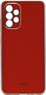 iWill Luxury Electroplating Phone Case pre Galaxy A32 Orange - Kryt na mobil