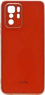 Handyhülle iWill Luxury Electroplating Phone Case für Xiaomi Redmi Note 10 Pro Orange - Kryt na mobil