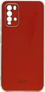 iWill Luxury Electroplating Phone Case pre Xiaomi POCO M3 Orange - Kryt na mobil