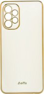 iWill Luxury Electroplating Phone Case pre Galaxy A32 White - Kryt na mobil