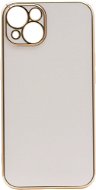 iWill Luxury Electroplating Phone Case for iPhone 13 White - Phone Cover