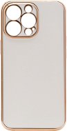 iWill Luxury Electroplating Phone Case pre iPhone 12 Pro Max White - Kryt na mobil