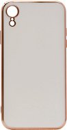 iWill Luxury Electroplating Phone Case for iPhone XR White - Phone Cover