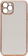 iWill Luxury Electroplating Phone Case pre iPhone 11 Pro White - Kryt na mobil
