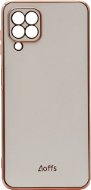 iWill Luxury Electroplating Phone Case pre Galaxy A22 White - Kryt na mobil