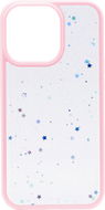 iWill Clear Glitter Star Phone Case für iPhone 13 Pro Pink - Handyhülle