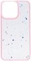 iWill Clear Glitter Star Phone Case iPhone 13 Pro Pink tok - Telefon tok