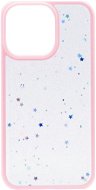 iWill Clear Glitter Star Phone Case az iPhone 13 Pro készülékhez Pink - Telefon tok