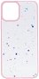 iWill Clear Glitter Star Phone Case az iPhone 13 mini készülékhez Pink - Telefon tok
