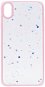 iWill Clear Glitter Star Phone Case pre iPhone XR Pink - Kryt na mobil