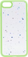 iWill Clear Glitter Star Phone Case az iPhone 7 készülékhez Green - Telefon tok