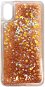 iWill Glitter Liquid Star Case for Apple iPhone X/Xs, Rose Gold - Phone Cover