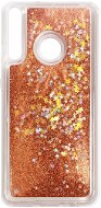 iWill Glitter Liquid Star Case for Huawei P40 Lite E, Rose Gold - Phone Cover