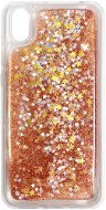 iWill Glitter Liquid Star Case for HUAWEI Y5 (2019)/Honor 8S, Rose Gold - Phone Cover