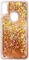 iWill Glitter Liquid Star Case HUAWEI Y6 (2019) készülékhez - Rose Gold - Telefon tok