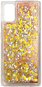 iWill Glitter Liquid Star Samsung Galaxy A41 Rose Gold tok - Telefon tok