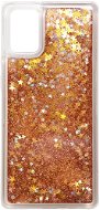 iWill Glitter Liquid Star Case für Samsung Galaxy A71 Roségold - Handyhülle