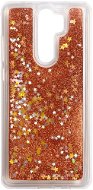 iWill Glitter Liquid Star Case for Xiaomi Redmi Note 8 Pro, Rose Gold - Phone Cover