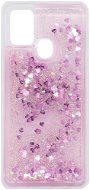 iWill Glitter Liquid Heart Case pre Samsung Galaxy A21s - Kryt na mobil
