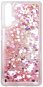 iWill Glitter Liquid Heart Case a Honor 20 / Huawei Nova 5t telefonhoz, Pink - Telefon tok