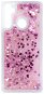 Phone Cover iWill Glitter Liquid Heart Case for Realme C3, Pink - Kryt na mobil