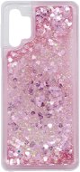 Handyhülle iWill Glitter Liquid Heart Case für Samsung Galaxy A32 Pink - Kryt na mobil