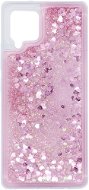 iWill Glitter Liquid Heart Case für Samsung Galaxy A42 5G Pink - Handyhülle