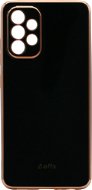 iWill Luxury Electroplating Phone Case a Galaxy A32 készülékhez Black - Telefon tok