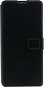 iWill Book PU Leather Case Realme 7 5G Black tok - Mobiltelefon tok