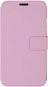 iWill Book PU Leather Apple iPhone Xr rózsaszín tok - Mobiltelefon tok
