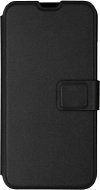 iWill Book PU Leather Case for Apple iPhone Xr, Black - Phone Case
