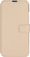 Phone Case iWill Book PU Leather Case for Huawei P40 Lite E, Gold - Pouzdro na mobil