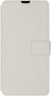 iWill Book PU Leather Case for Samsung Galaxy A10, White - Phone Case