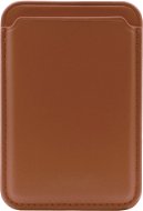 iWill PU Leather Magsafe Magnetic Phone Wallet Pouch Case Brown -  MagSafe Wallet