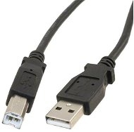 PremiumCord USB 2.0 5m, összekötő, fekete - Adatkábel