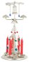 Zvonící stromek  (Andělské zvonění)  stříbrný - Vánoční dekorace