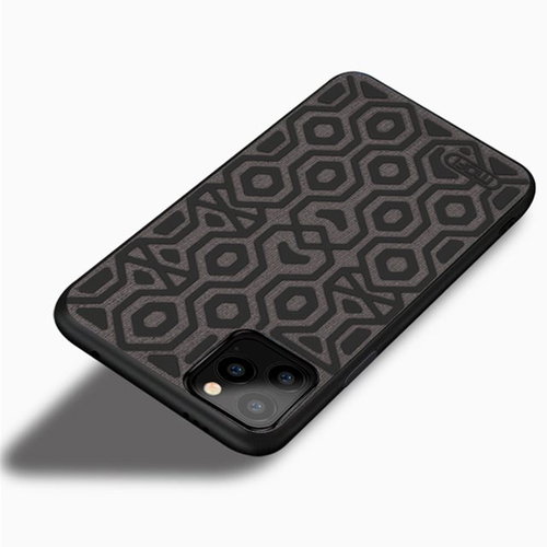 MoFi Anti-Slip Back Case for Irregular iPhone 10 Black - Phone Cover - Main image
