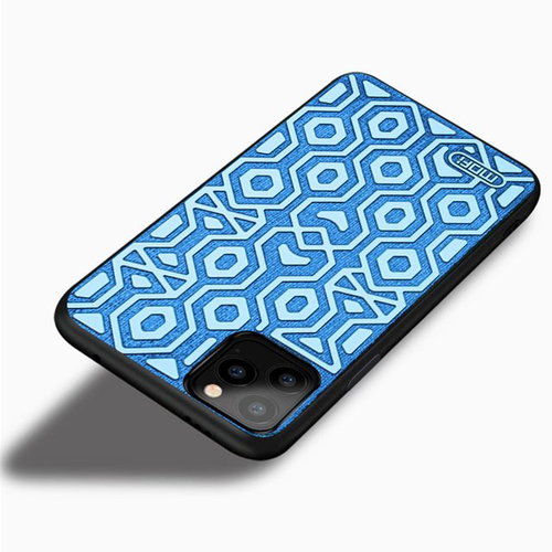 MoFi Anti-Slip Back Case Irregular iPhone 11 Pro Blue - Handyhülle - Hauptbild