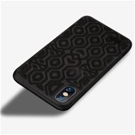 MoFi Anti-Slip Back Case Irregular for iPhone Xr Black - Phone Cover