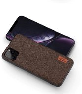 MoFi Fabric Back Cover iPhone 11 Pro Brown - Handyhülle
