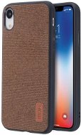 MoFi Fabric Back Cover for iPhone Xr Brown - Phone Cover