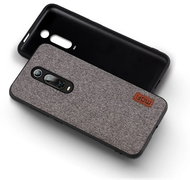 MoFi Fabric Back Cover Xiaomi Mi 9T / 9T Pro, szürke - Telefon tok