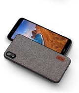 MoFi Fabric Back Cover Xiaomi Redmi 7A, szürke - Telefon tok