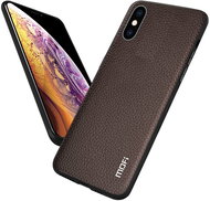 MoFi Litchi PU Leather Case for Honor 20 Lite Brown - Phone Cover