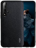 MoFi Litchi PU Leather Case for Honor 20 Pro Black - Phone Cover
